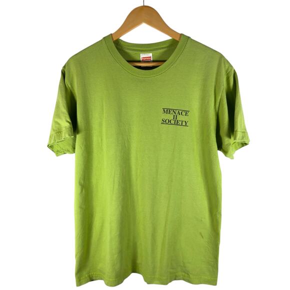 Supreme SS14 Menace Ii Society T-shirt Men’s L - Designer Streetwear Skater Punk - Picture 3 of 14